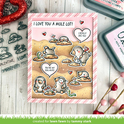 Lawn Fawn - A Mole Lot Of Love Add-On
