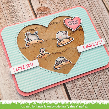 Lawn Fawn - A Mole Lot Of Love