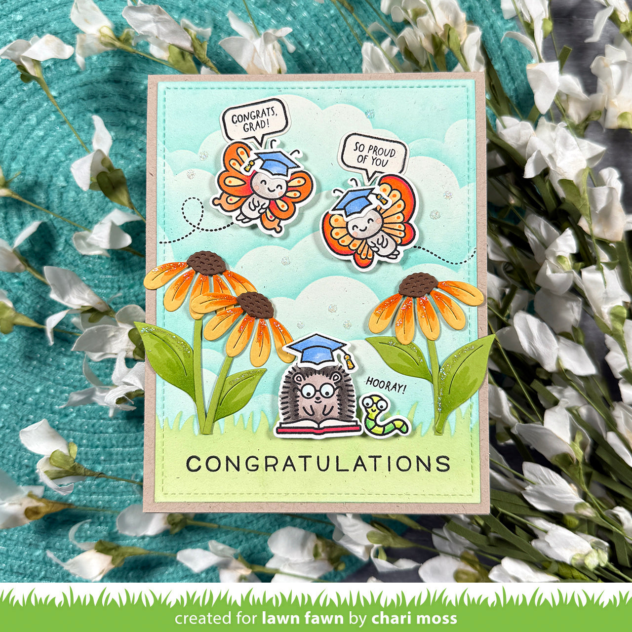 Lawn Fawn - Big Blossom Flowers