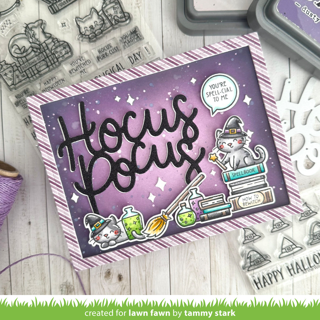 Lawn Fawn - Hocus Purr-Cus! Add-On