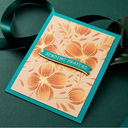 Spellbinders - Glimmering Buttercups Glimmer Hot Foil Plate