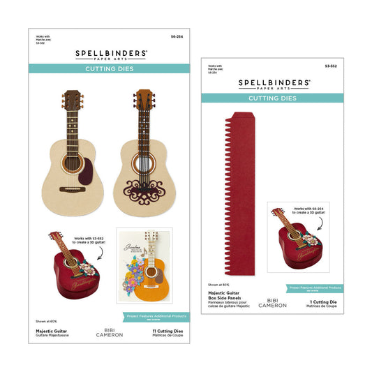 Spellbinders - Majestic Guitar Box Creator Bundle