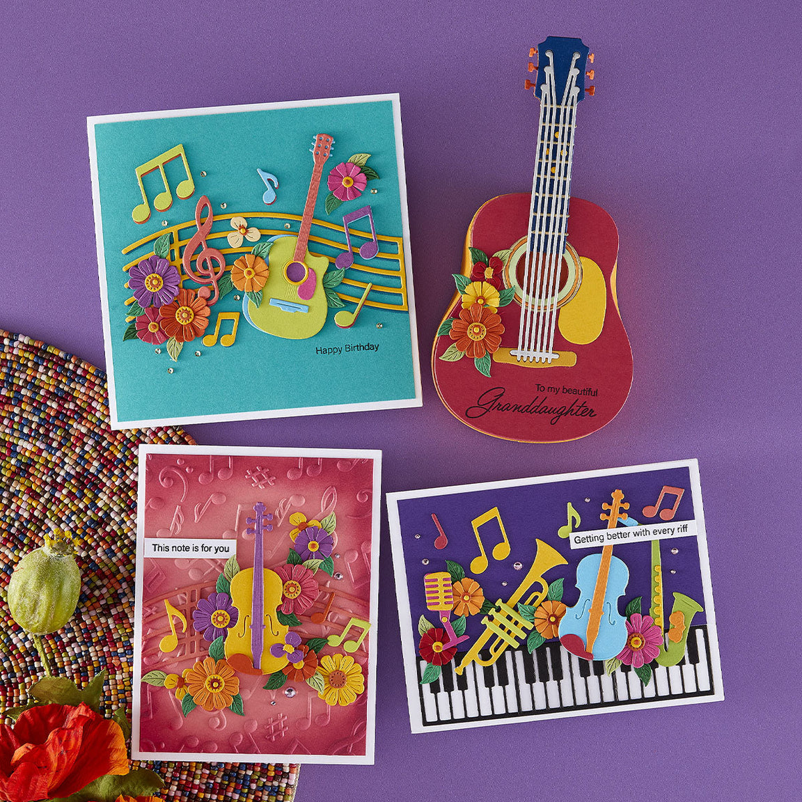 Spellbinders - Majestic Guitar Box Creator Bundle