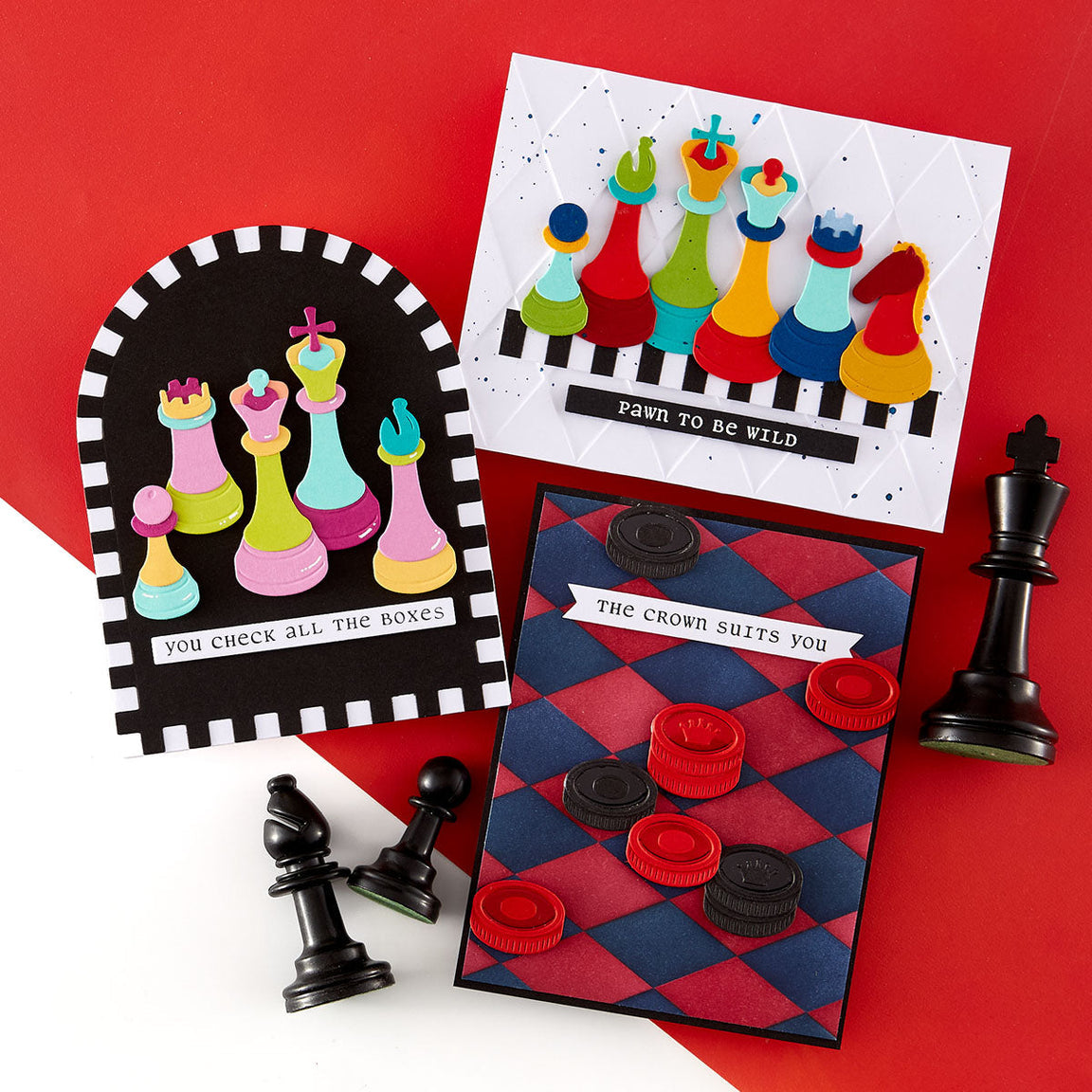 Spellbinders - Chess & Checkers Etched Dies