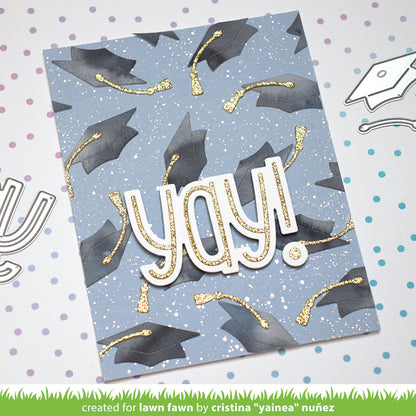 Lawn Fawn - Build-A-Critter Graduation Accessories