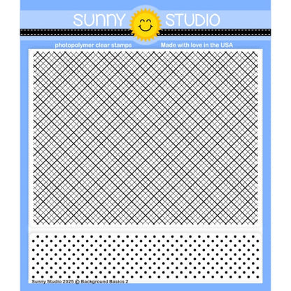 Sunny Studio - Background Basics 2 Stamps