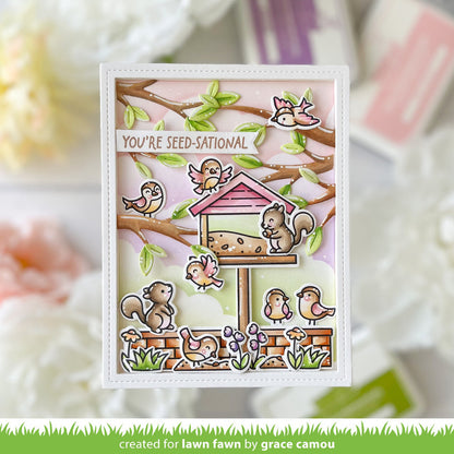 Lawn Fawn - Backyard Bird Feeder
