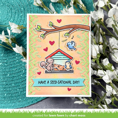 Lawn Fawn - Leafy Border