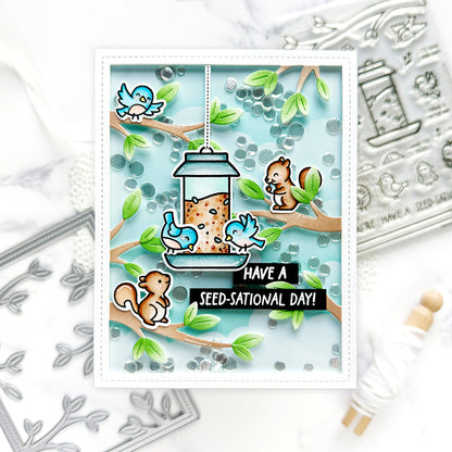 Lawn Fawn - Backyard Bird Feeder