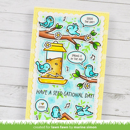 Lawn Fawn - Backyard Bird Feeder