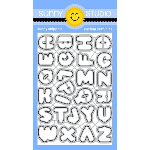 Sunny Studio - Balloon Alphabet Dies