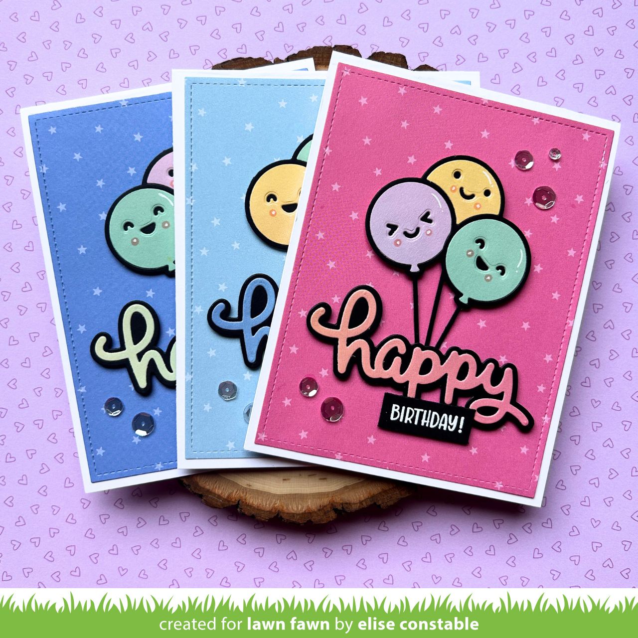 Lawn Fawn - Balloon Bunch