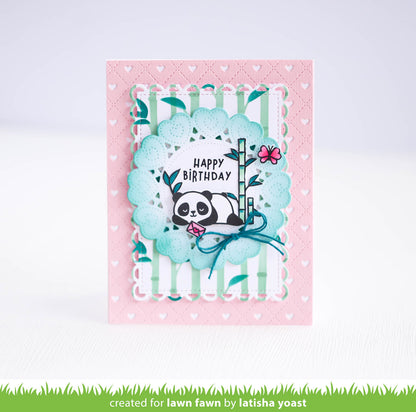 Lawn Fawn - I Heart Pandas Add-On