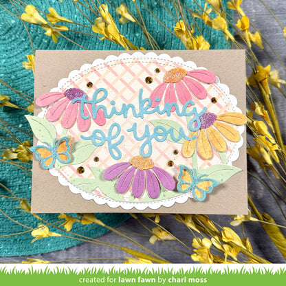 Lawn Fawn - Basket Weave Stencils (2pcs)