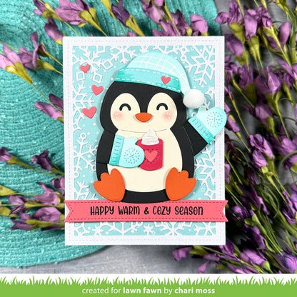 Lawn Fawn - Big Hugs Penguin