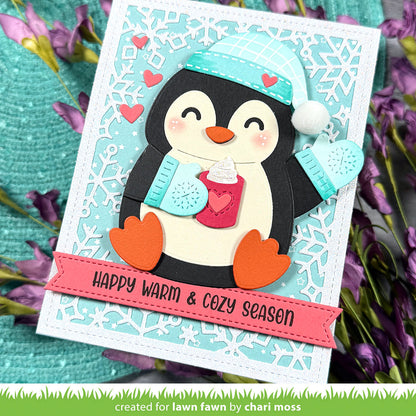 Lawn Fawn - Big Hugs Penguin