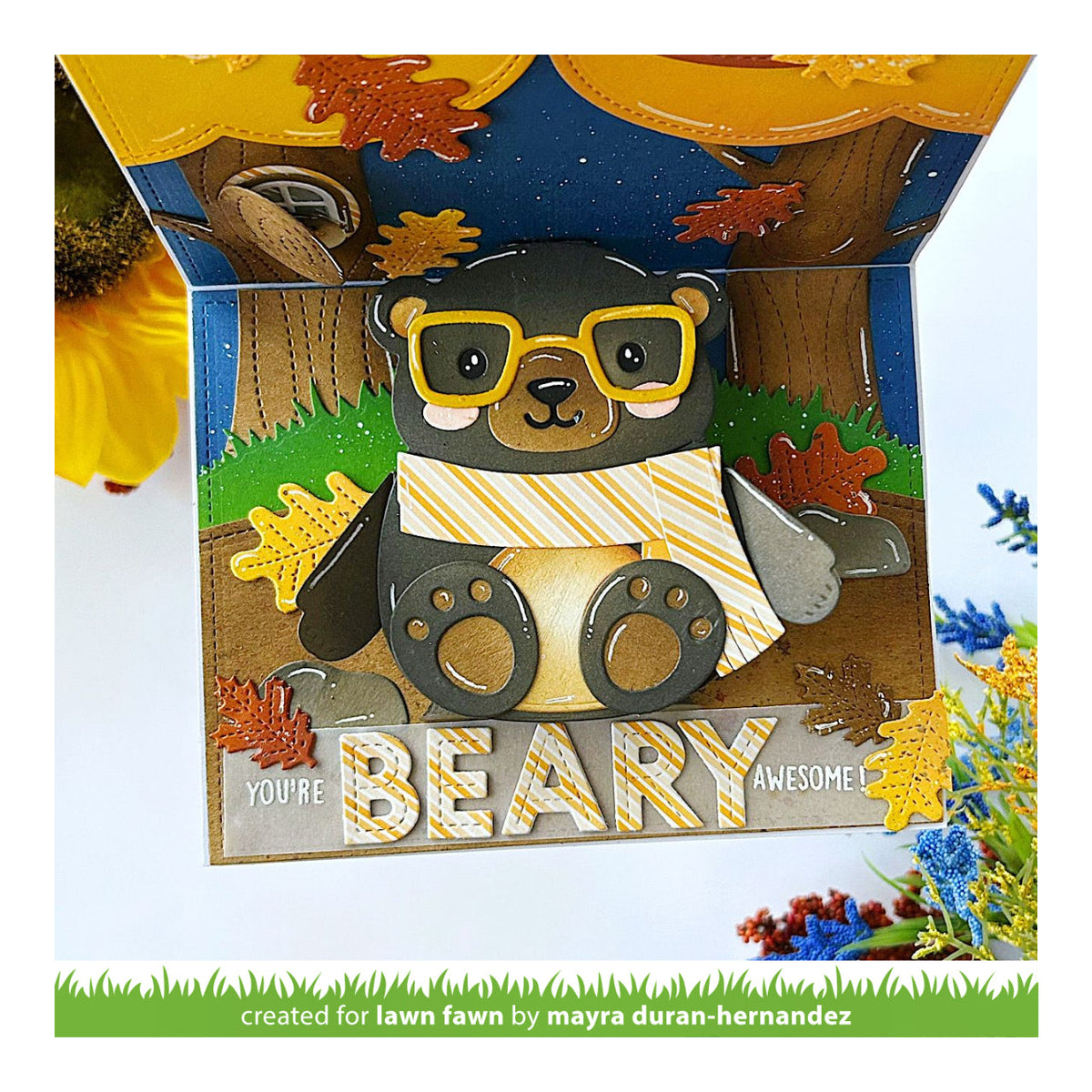 Lawn Fawn - Big Hugs Pop-Up