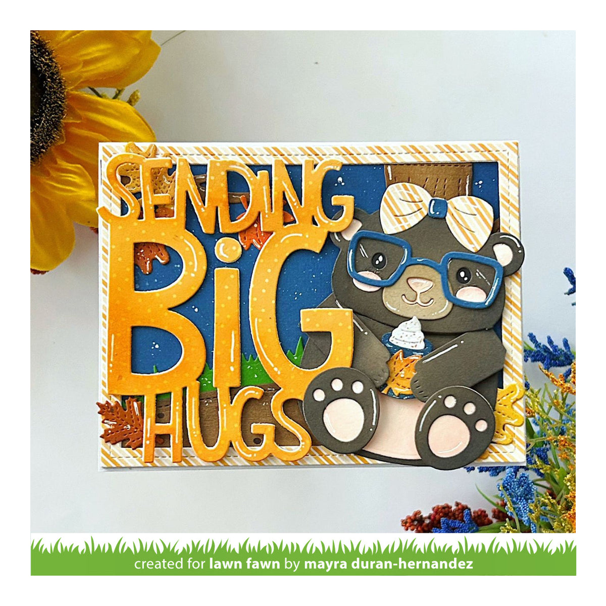 Lawn Fawn - Big Hugs Pop-Up