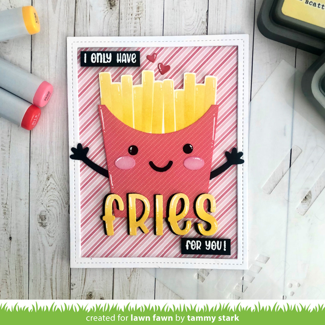 Lawn Fawn - Birthday Candles Stencils (3pcs)