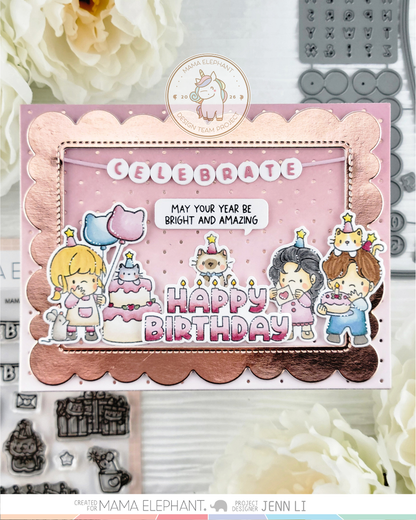 Mama Elephant - Birthday Celebration