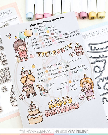 Mama Elephant - Birthday Celebration