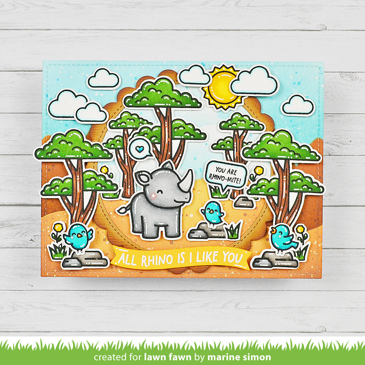 Lawn Fawn - Rhino-Mite!