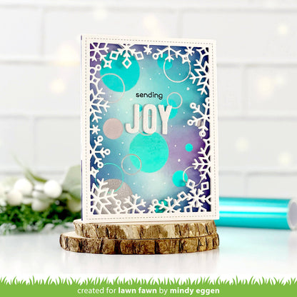 Lawn Fawn - Bokeh Circles Hot Foil Plates