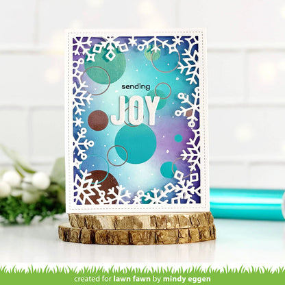Lawn Fawn - Bokeh Circles Hot Foil Plates