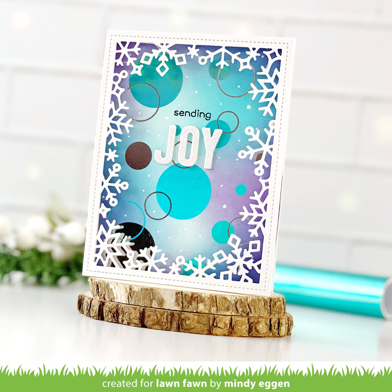 Lawn Fawn - Bokeh Circles Hot Foil Plates