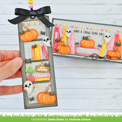 Lawn Fawn - Stitched Bookmark
