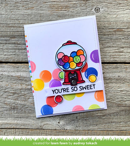 Lawn Fawn - Bubbles Stencil