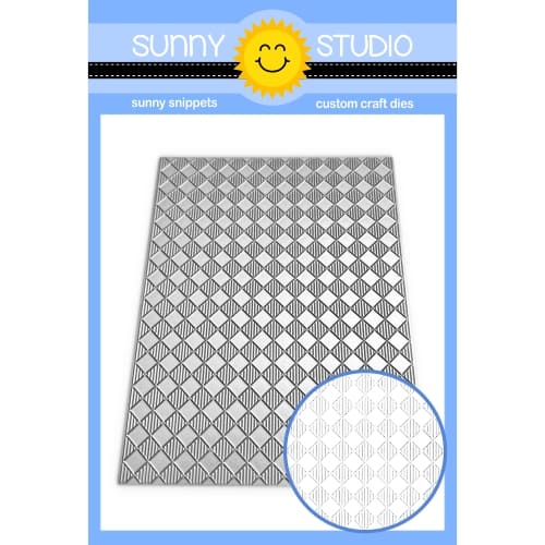 Sunny Studio - Buffalo Plaid Diagonal Die