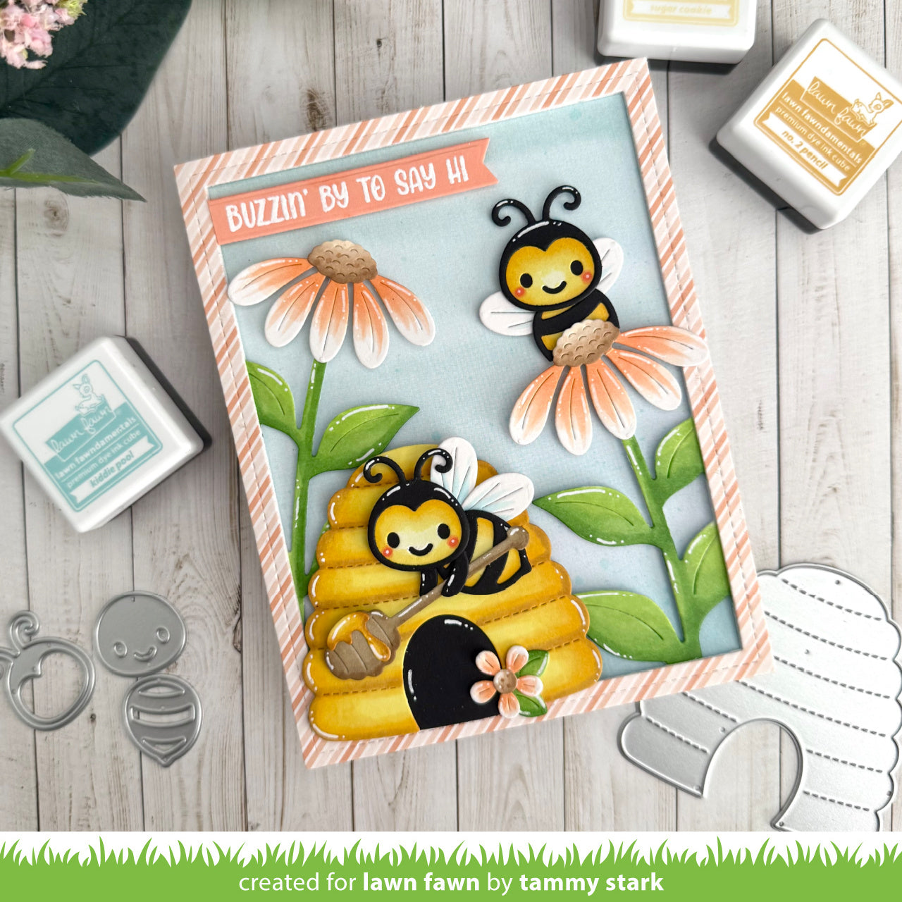 Lawn Fawn - Build-A-Bee