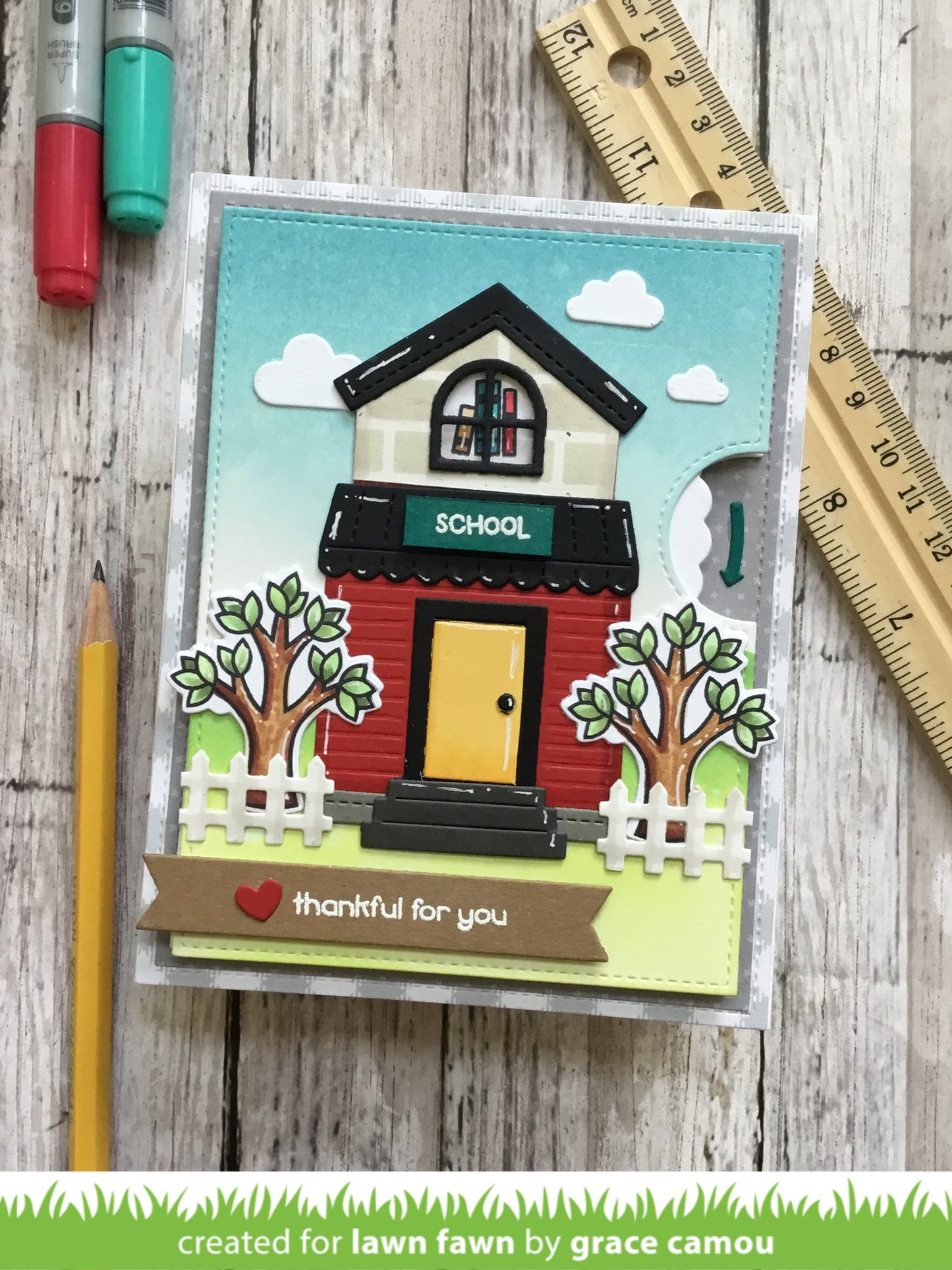 Lawn Fawn - Build-a-House