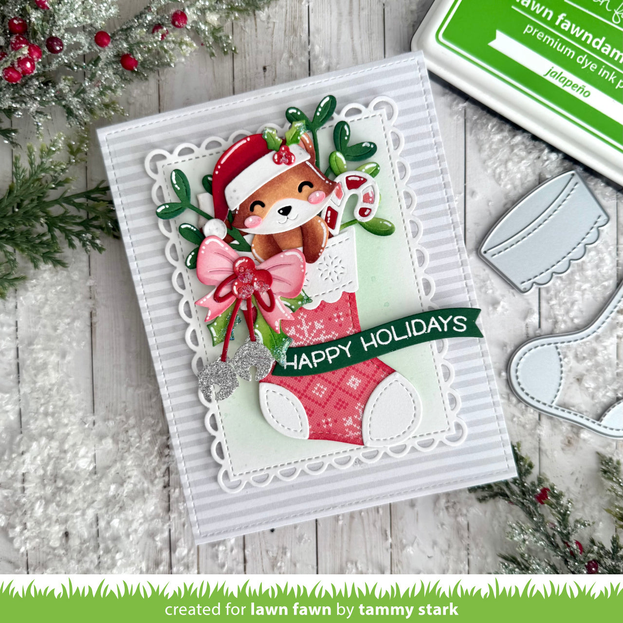 Lawn Fawn - Christmas Stocking