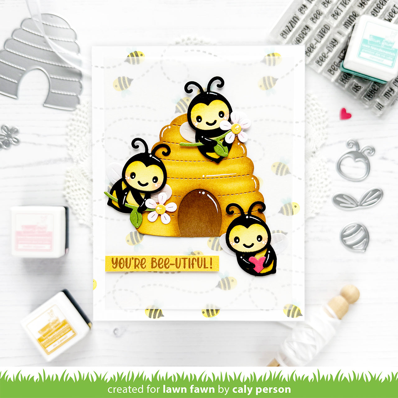 Lawn Fawn - Build-A-Bee