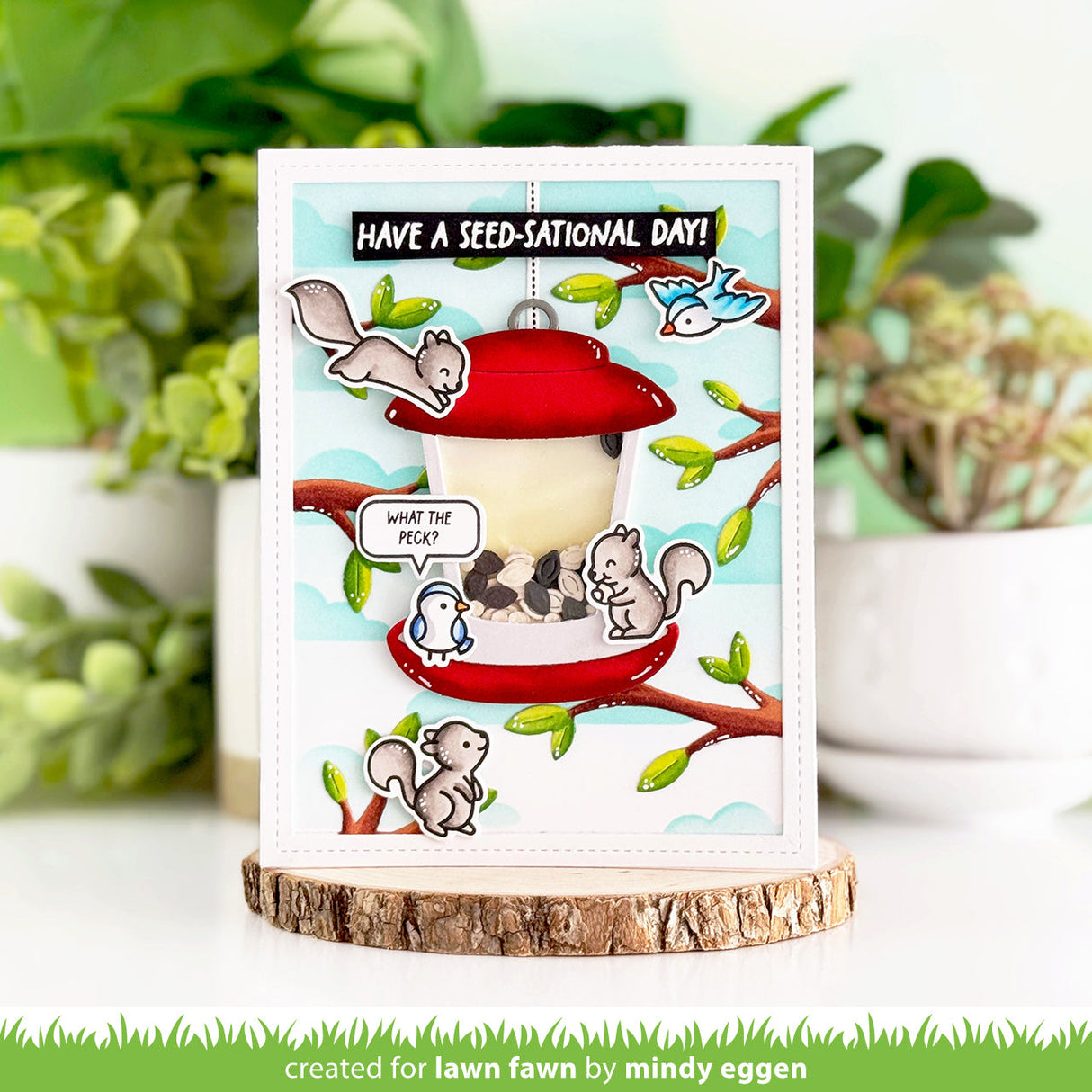 Lawn Fawn - Build-A-Bird Feeder