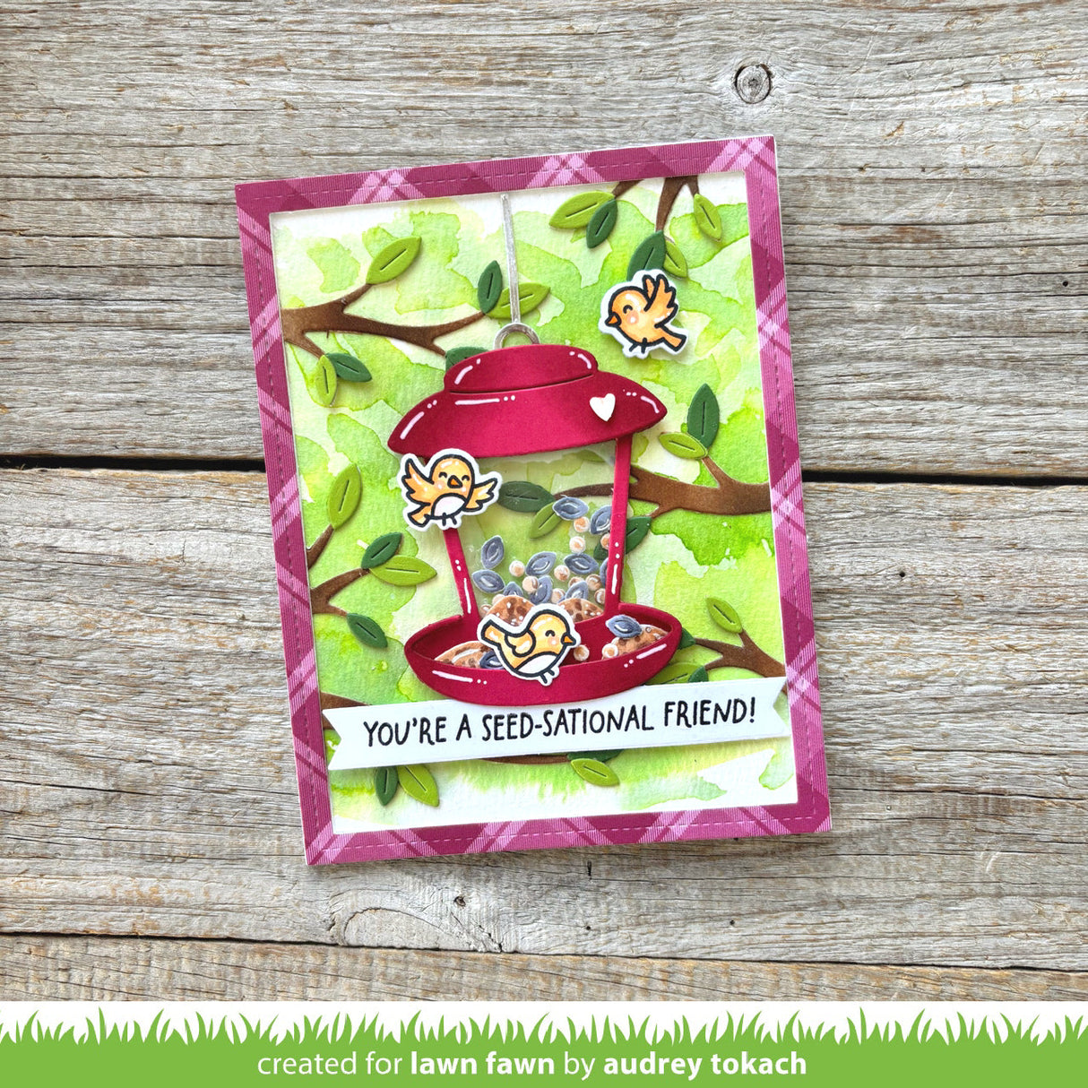 Lawn Fawn - Build-A-Bird Feeder