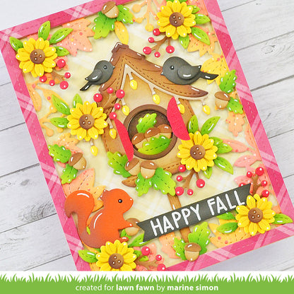 Lawn Fawn - Build-A-Birdhouse Christmas Add-On