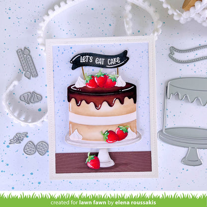 Lawn Fawn - Build-A-Cake Add-On