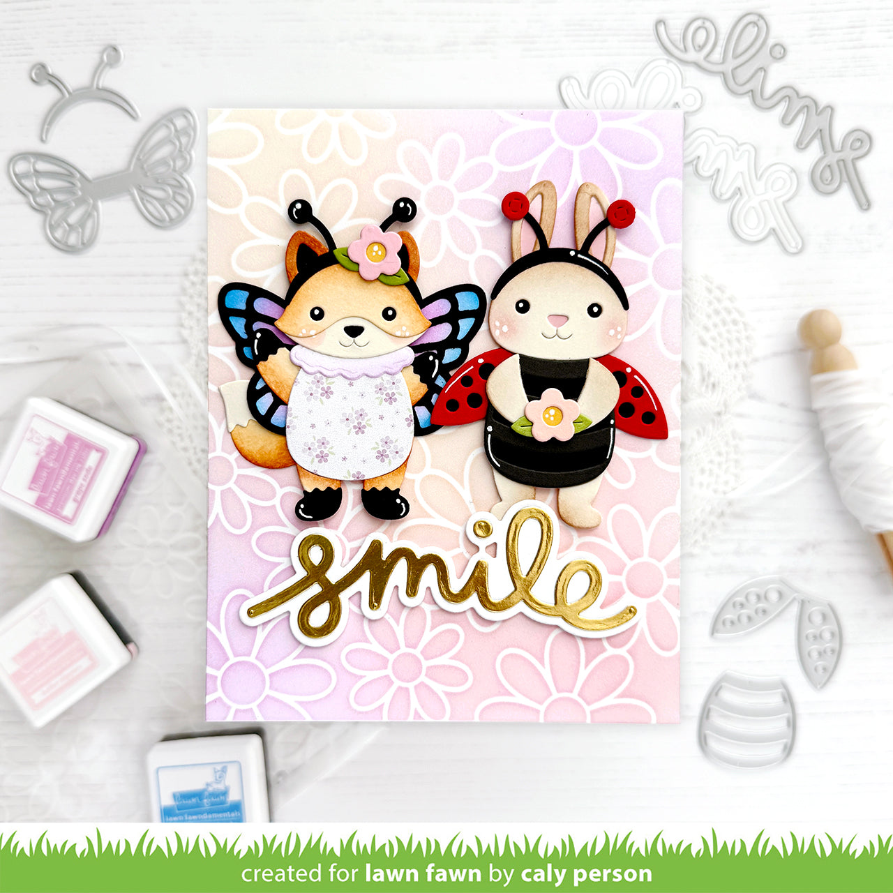 Lawn Fawn - Build-A-Critter Bug Costumes