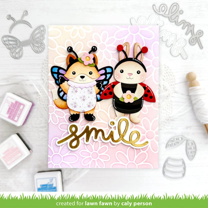 Lawn Fawn - Scripty Smile Outline Add-On
