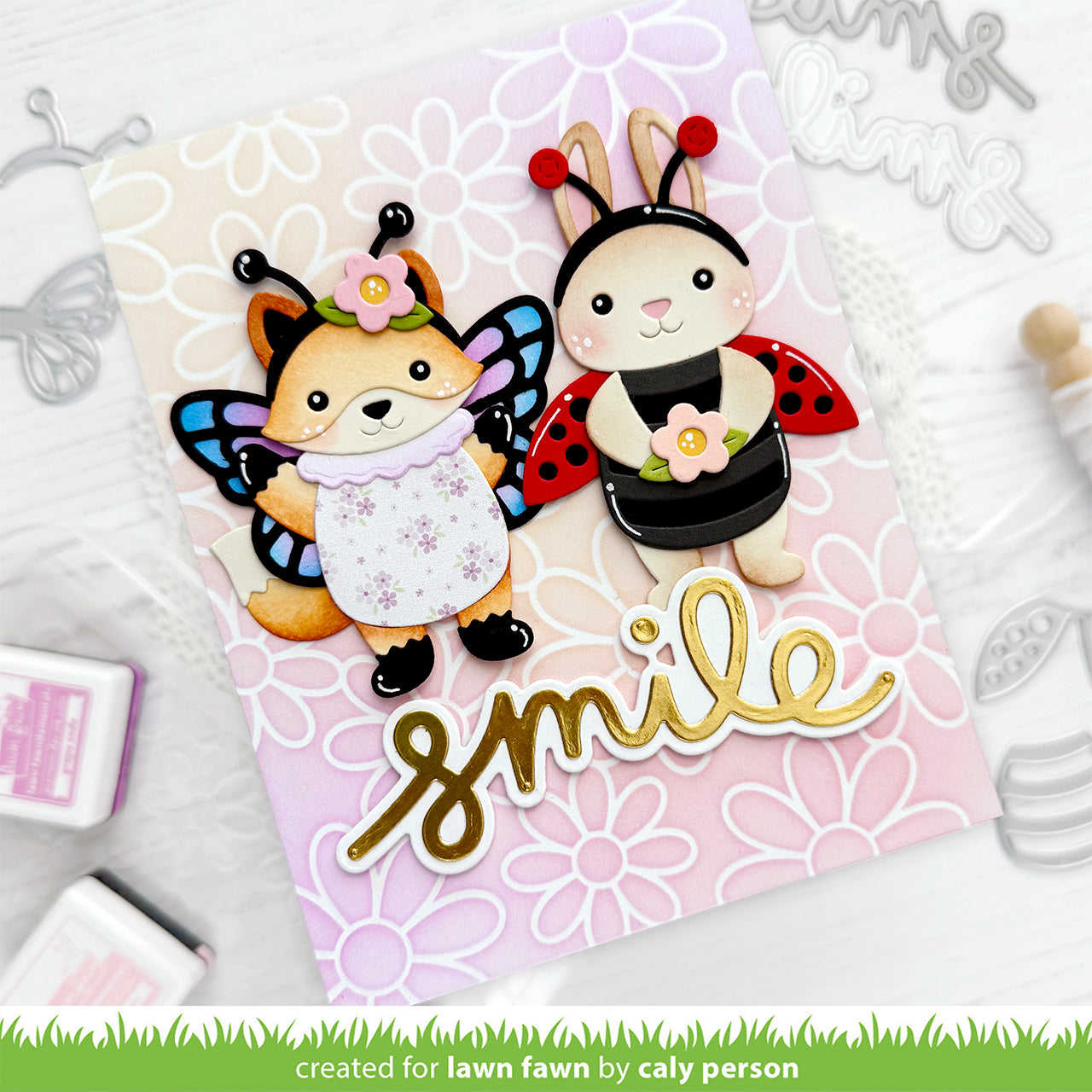 Lawn Fawn - Build-A-Critter Bug Costumes
