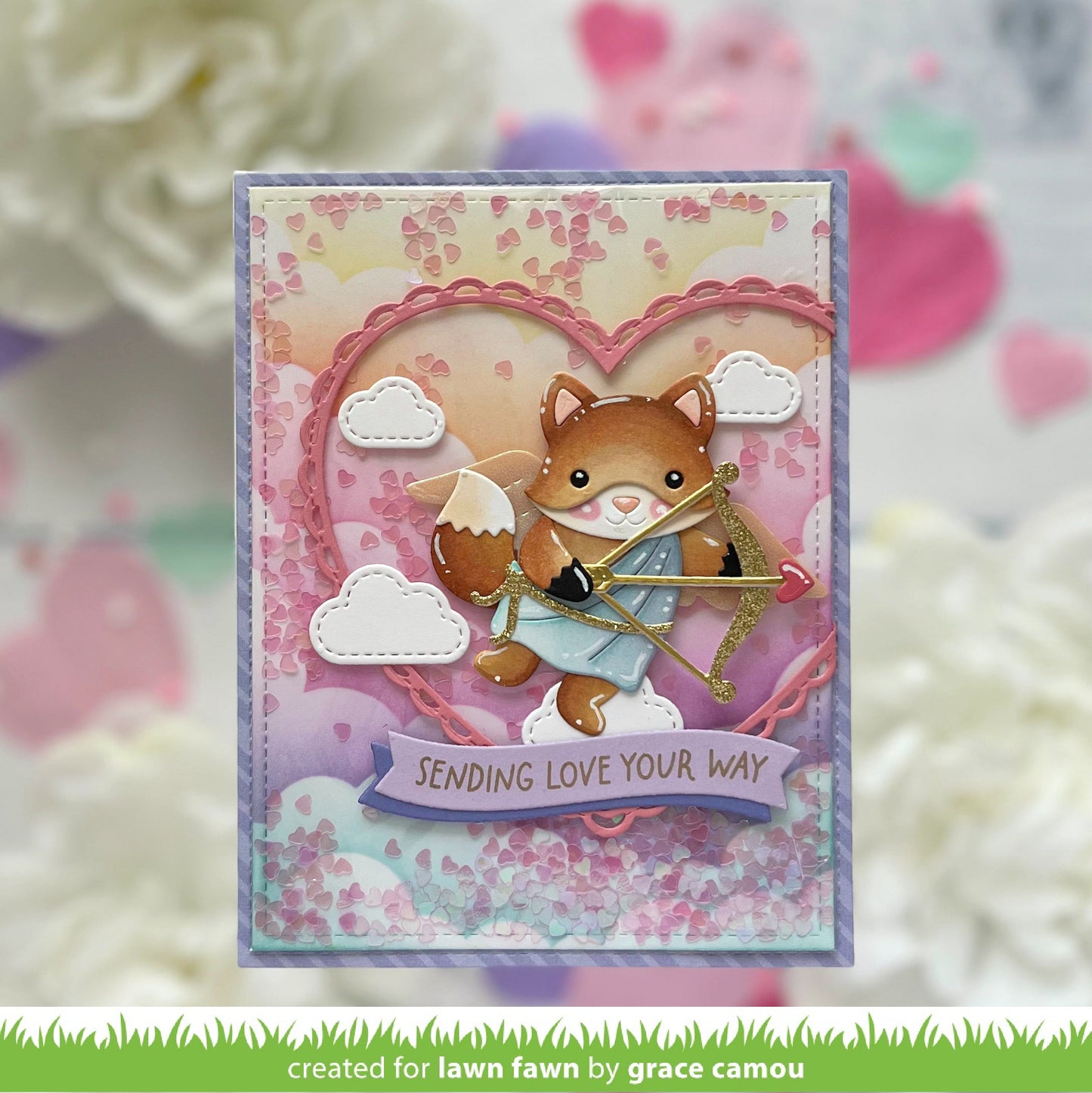 Lawn Fawn - Build-A-Critter Valentine Accessories