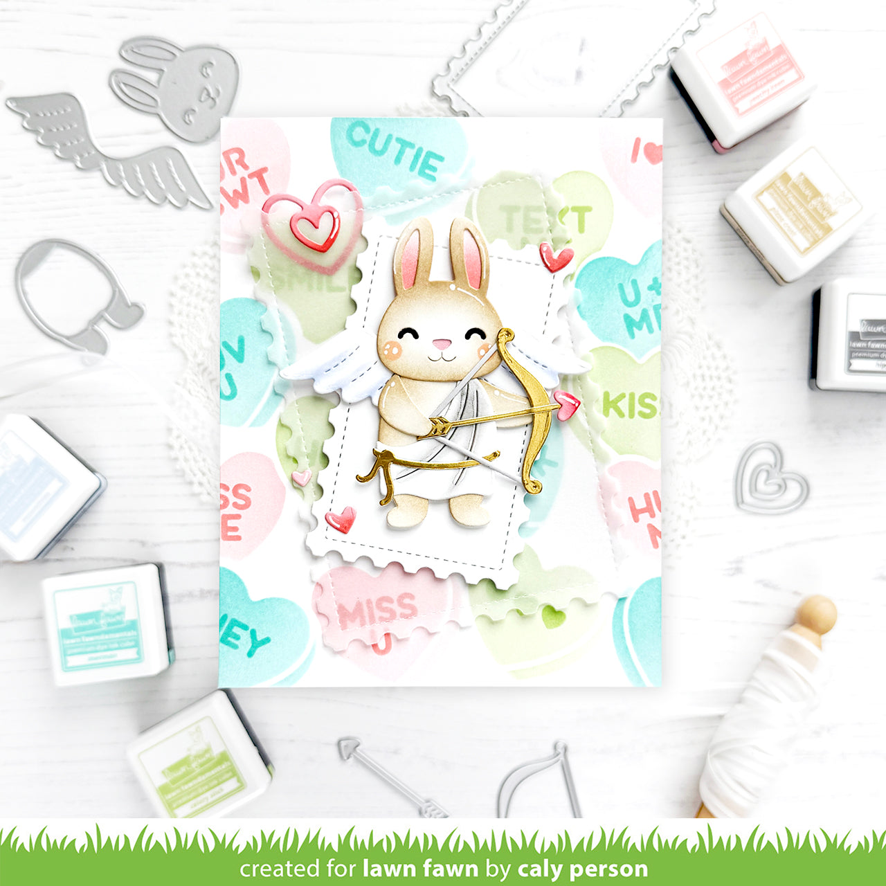 Lawn Fawn - Postage Rectangle Stackables