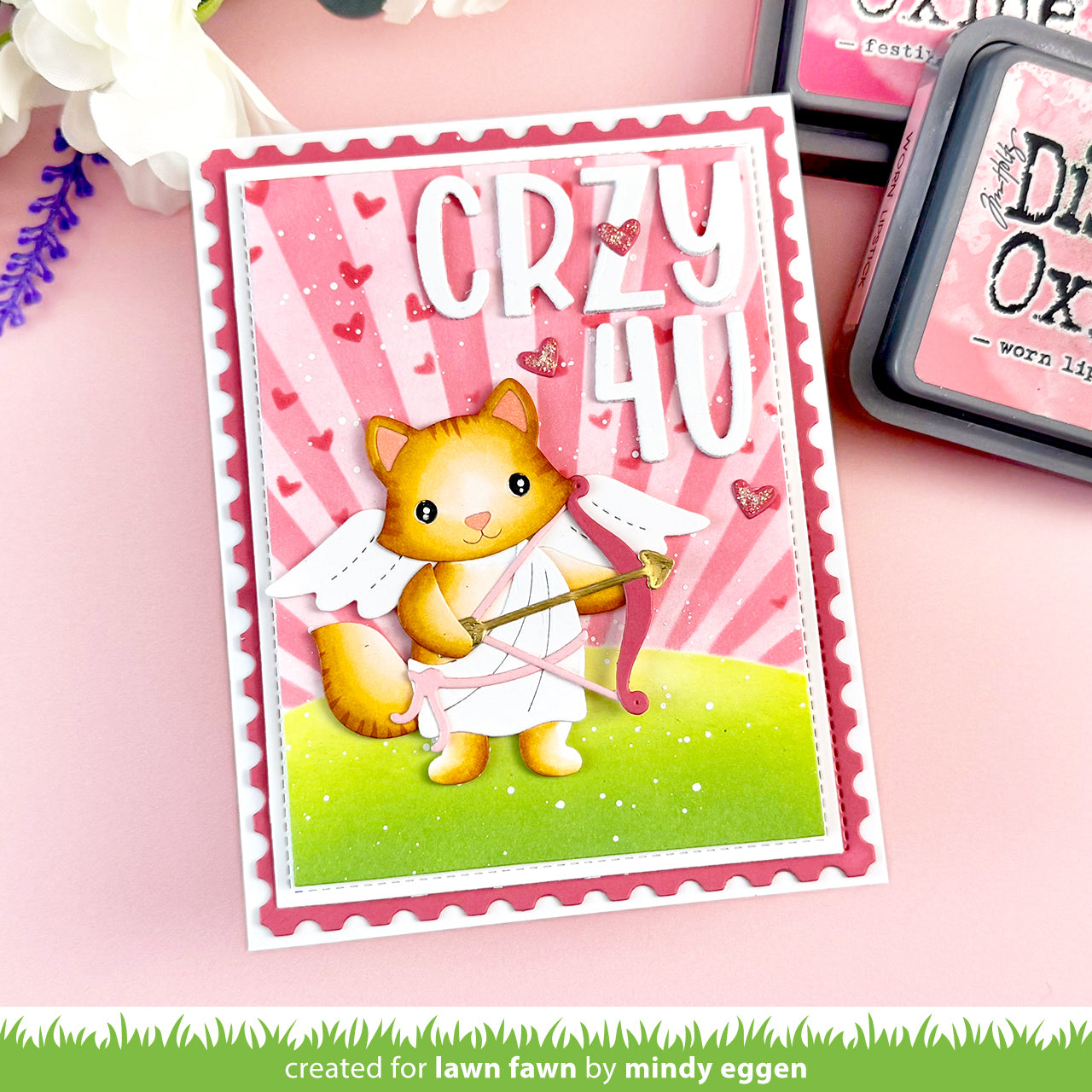 Lawn Fawn - Build-A-Critter Valentine Accessories