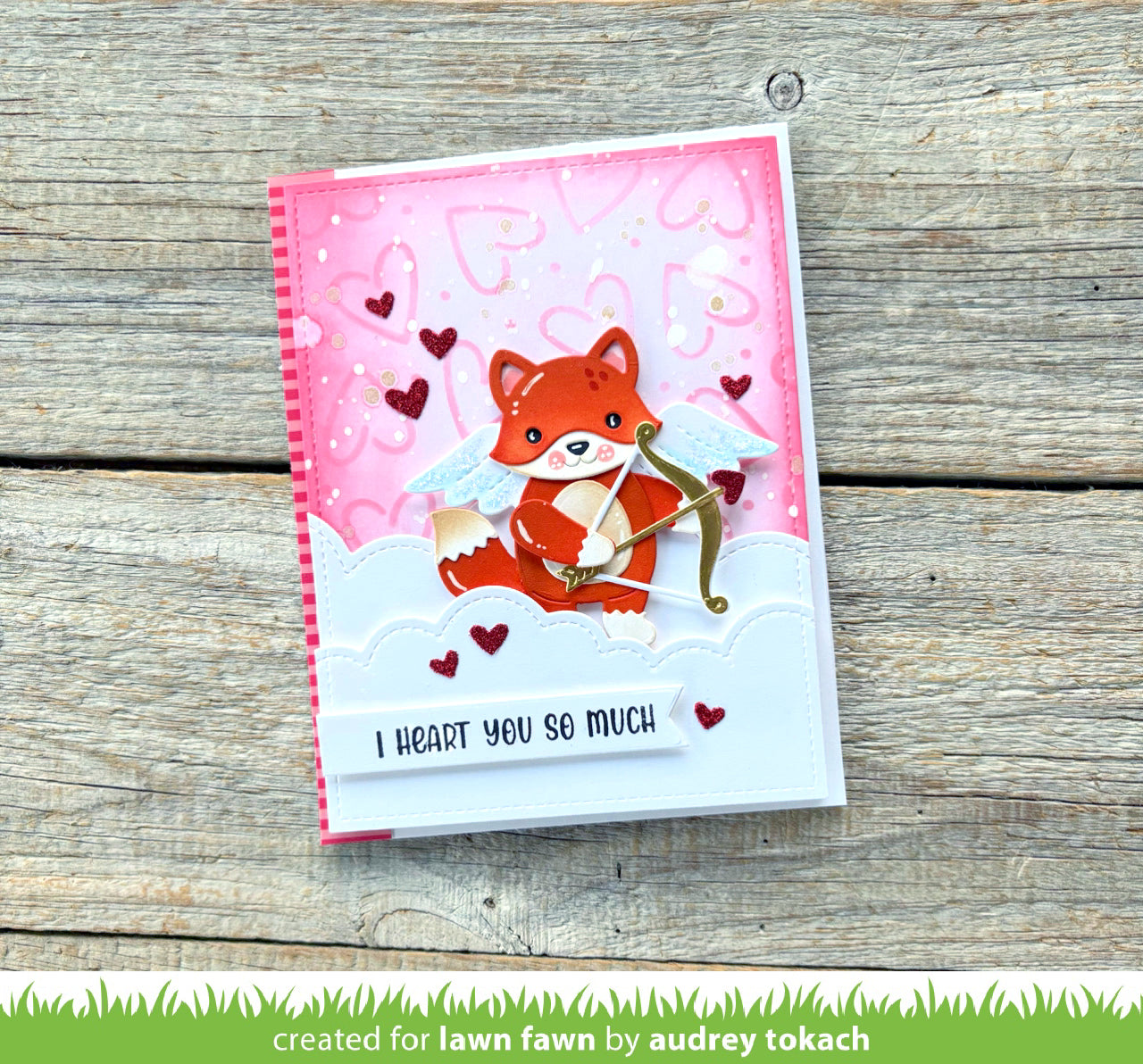 Lawn Fawn - Build-A-Critter Valentine Accessories