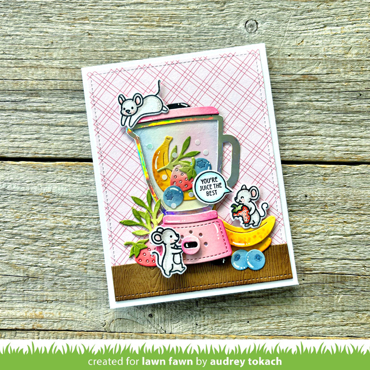 Lawn Fawn - Build-A-Drink Blender Add-On