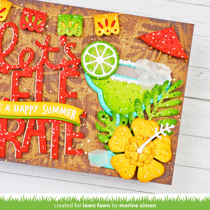 Lawn Fawn - Build-A-Drink Margarita Add-On
