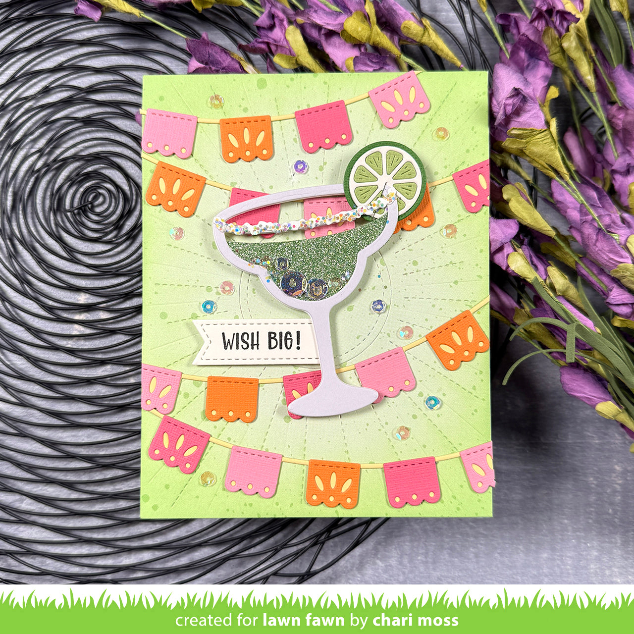 Lawn Fawn - Build-A-Drink Margarita Add-On